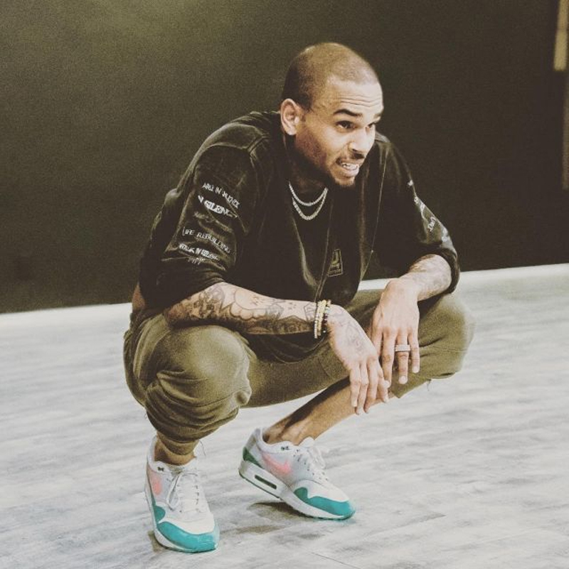 Кріс Браун (Chris Brown) має колекцію кросівок 87, 90 і 95 моделей Nike Air Max