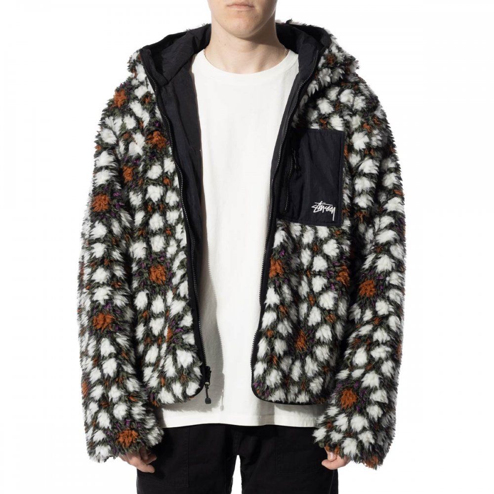 ᐉ Мужская куртка Stussy Pattern Sherpa Jacket Natural (118491