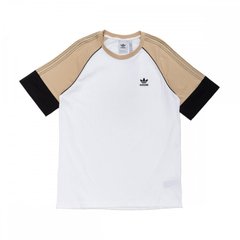 Чоловіча футболка adidas SST Short Sleeve Tee White Beige Black (HI3018) - оригінал в Україні