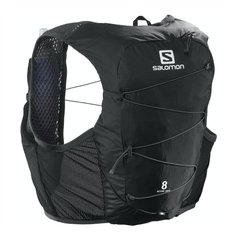 Спортивный рюкзак Salomon Active Skin 8 Set U Black (LC1568200) - оригинал в Украине