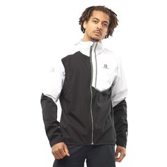 Куртка для бігу Salomon Bonatti Trail Jacket Black White (LC1733700) - оригінал в Україні