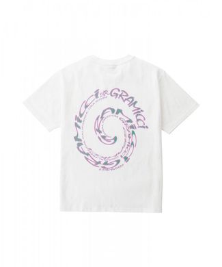 Чоловіча футболка Gramicci Swirl Tee (G2SU-T006-WHITE) - оригінал в Україні