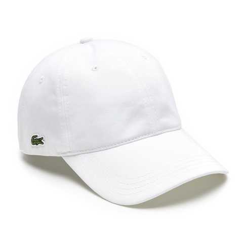 white cap lacoste