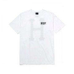 Чоловіча футболка HUF Essentials Classic H T-Shirt (TS01753-WHITE) - оригінал в Україні