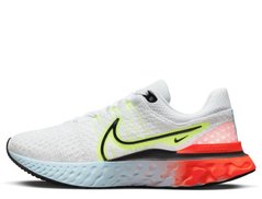 Кросівки для бігу Nike React Infinity Run Flyknit 3 White Orange - оригінал в Україні