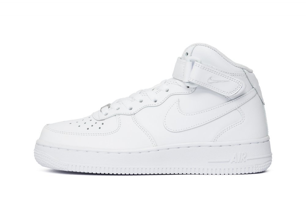 Кроссовки Nike Air Force 1 Mid GS White 