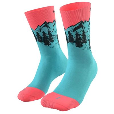 Шкарпетки Dynafit Stay Fast U Blue Pink (08-0000071526-8051) - оригінал в Україні