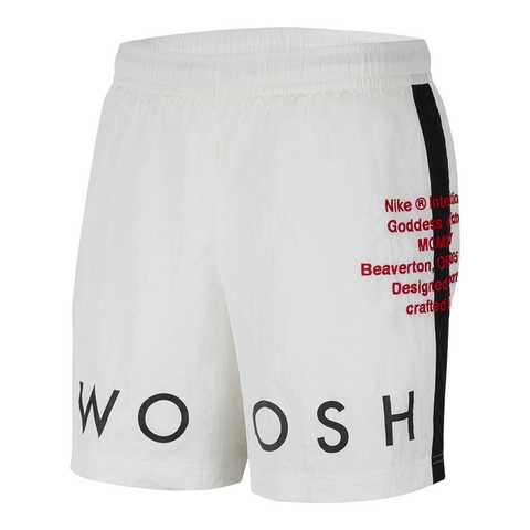 swoosh woven shorts