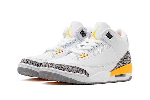 retro 3s yellow