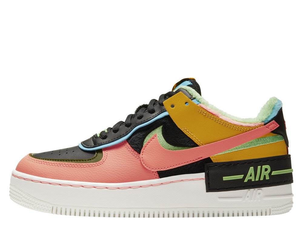 nike air force shadow multicolor