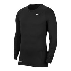 Мужская футболка Nike Pro Warm Longsleeve Top Black (CU6740-010) - оригинал в Украине