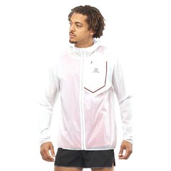 Куртка для бігу Salomon Bonatti Aero Hoodie U White (LC1742000) - оригінал в Україні