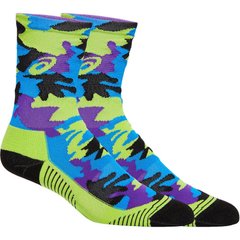 Шкарпетки Asics Color Camo Run Crew Socks U Green Blue (3013A730-301) - оригінал в Україні