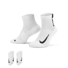 Шкарпетки Nike Multiplier Ankle Socks (2 Pairs) U White (SX7556-100) - оригінал в Україні