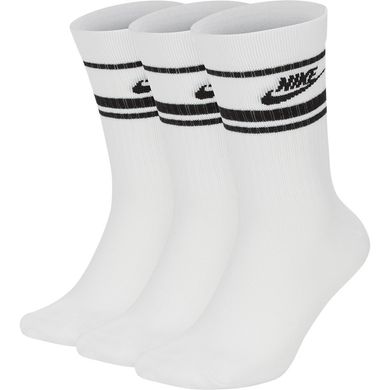 Шкарпетки Nike Crew Nsw Essential Stripe 3pak (CQ0301-103) - оригінал в Україні