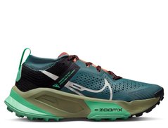 Кросівки для бігу Nike Zoomx Zegama Trail Green Blue - оригінал в Україні