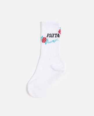 Шкарпетки Patta Rose Sports Socks White (ROSE-SPORTS-S-001) - оригінал в Україні