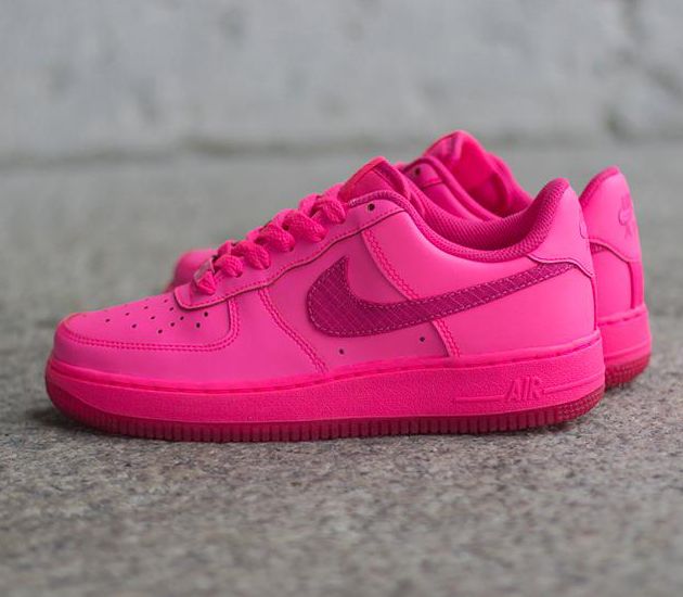 nike air force 1 bright pink