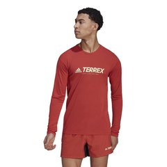 Футболка для бігу Adidas Terrex Trail Tee Red (HA7568) - оригінал в Україні
