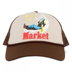 Кепка Market Man on the Moon Trucker Hat Brown (390000169-1001) - оригінал в Україні