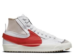 Кросівки Nike Blazer Mid 77 Jumbo White Red (DD3111-102) - оригінал в Україні