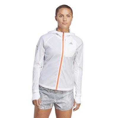 Куртка для бігу Adidas Fast Running Jacket White (HY2517) - оригінал в Україні