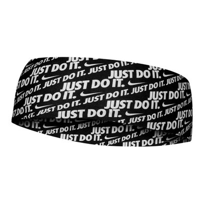 Пов'язка Nike Fury Headband 3.0 Printed U Black White (N.100.3619.010) - оригінал в Україні