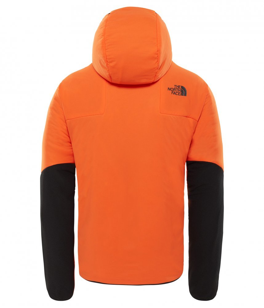 north face ventrix hoodie orange