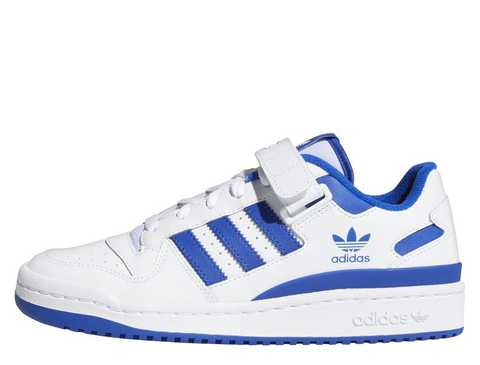 blue adidas forum low women's