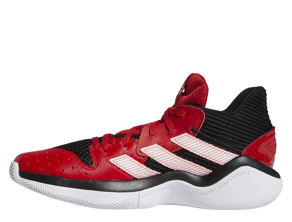 adidas red black and white