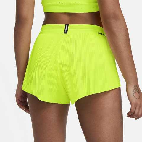 nike aeroswift shorts yellow