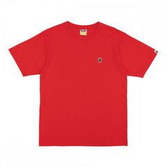 Мужская футболка Bape Monkey Mini Tee Red (MONKEY-GRE) - оригинал в Украине