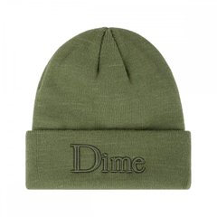 Зимова шапка Dime Classic 3D Beanie Olive Green (DIMED2F32GRN) - оригінал в Україні