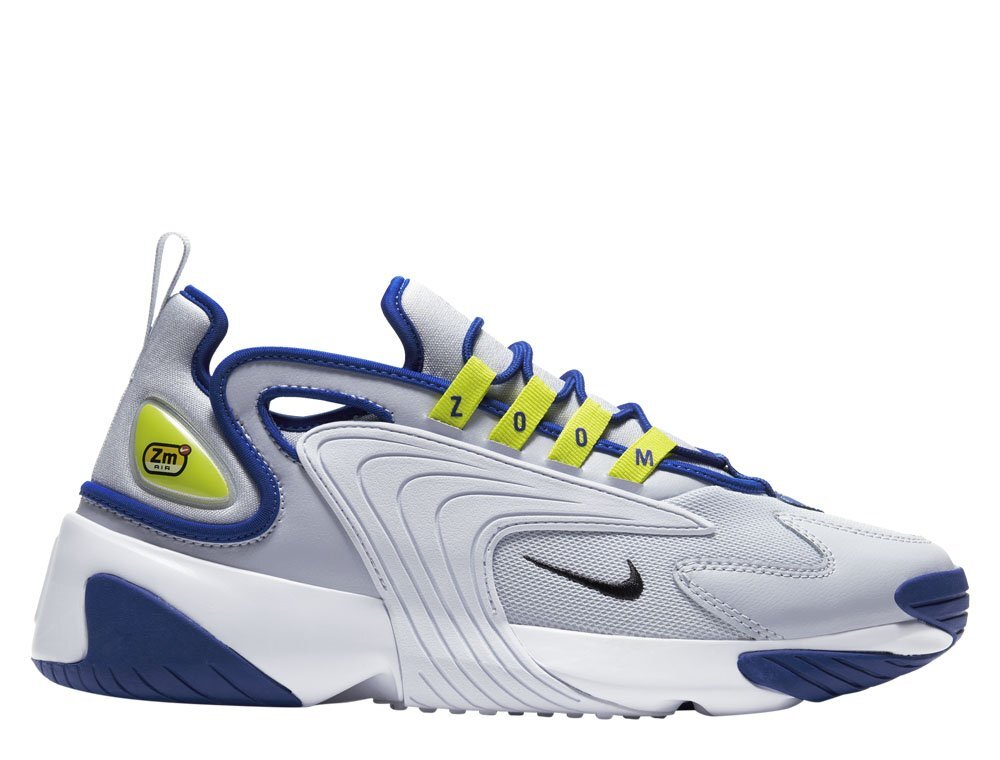 nike zoom yellow and blue
