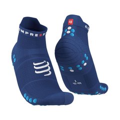 Шкарпетки Compressport Pro Racing Socks V4.0 Run Low U Blue (XU00047B-533) - оригінал в Україні