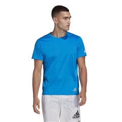 Футболка для бега Adidas Run It Tee Blue (HB7473) - оригинал в Украине