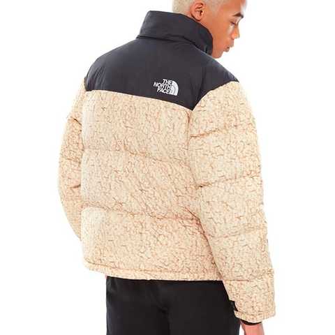 the north face 1996 retro nuptse sherpa print