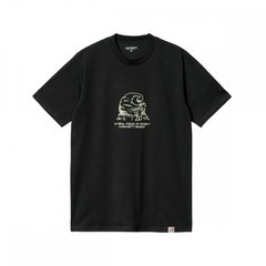 Чоловіча футболка Carhartt WIP S/S Piece of Work Tee Black Misty Sage (I031026-16WXX) - оригінал в Україні