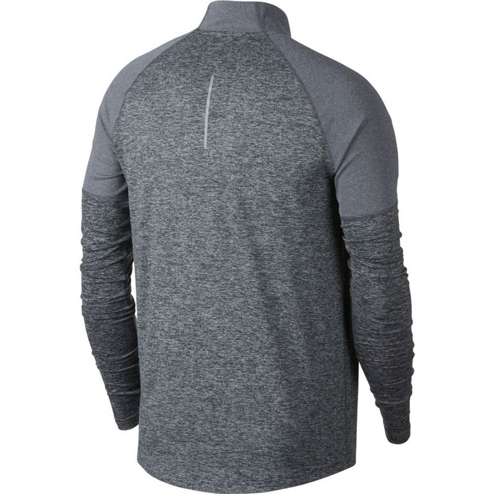 grey nike element half zip