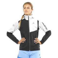Куртка для бігу Salomon Bonatti Trail Jacket Black White (LC1729900) - оригінал в Україні