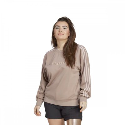 Жіноча толстовка adidas Originals Sweatshirt Chalky Brown (IP7133) - оригінал в Україні