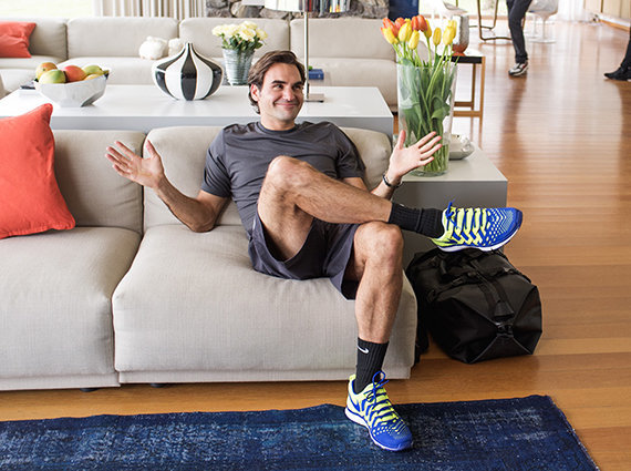 Реклама [Federer vs. Fly] Free Trainer 5.0 от Nike. 