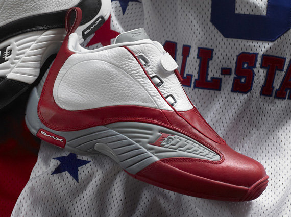 Reebok answer 4 red 2024 white