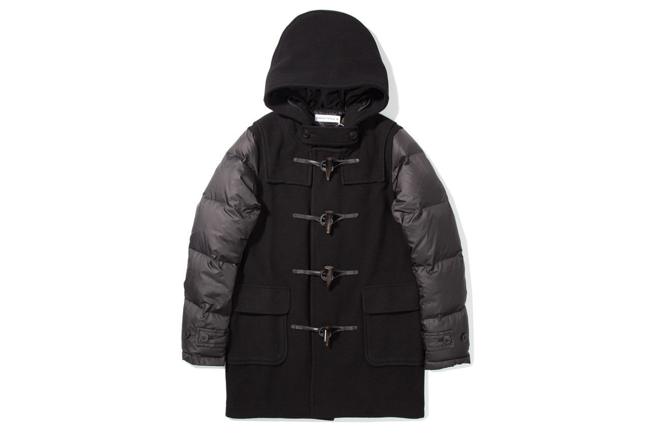 Пальто Black Down Duffle от бренда Head Porter Plus