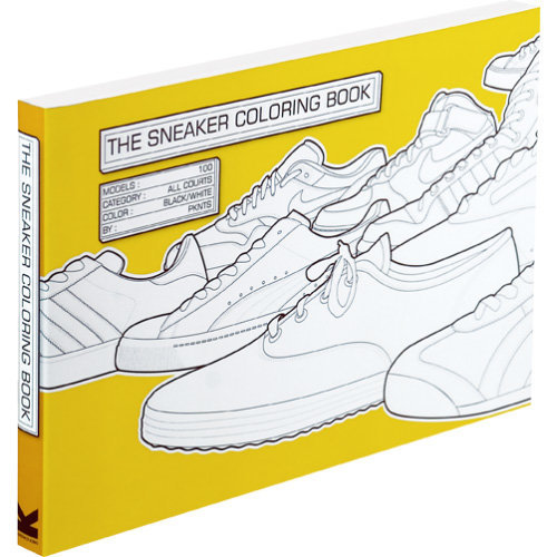 Книга The Sneaker Coloring Book