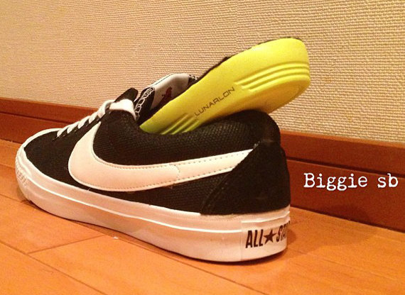 Кроссовки Converse x Nike SB [All-Star Blazer Low]. 