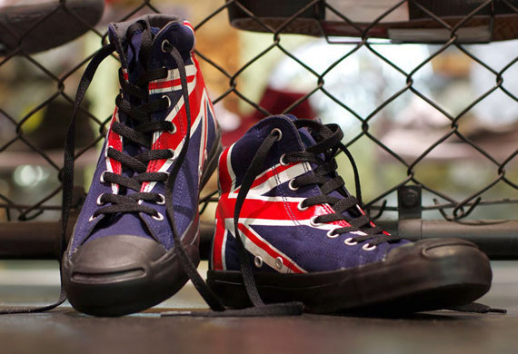 Converse on sale union jack