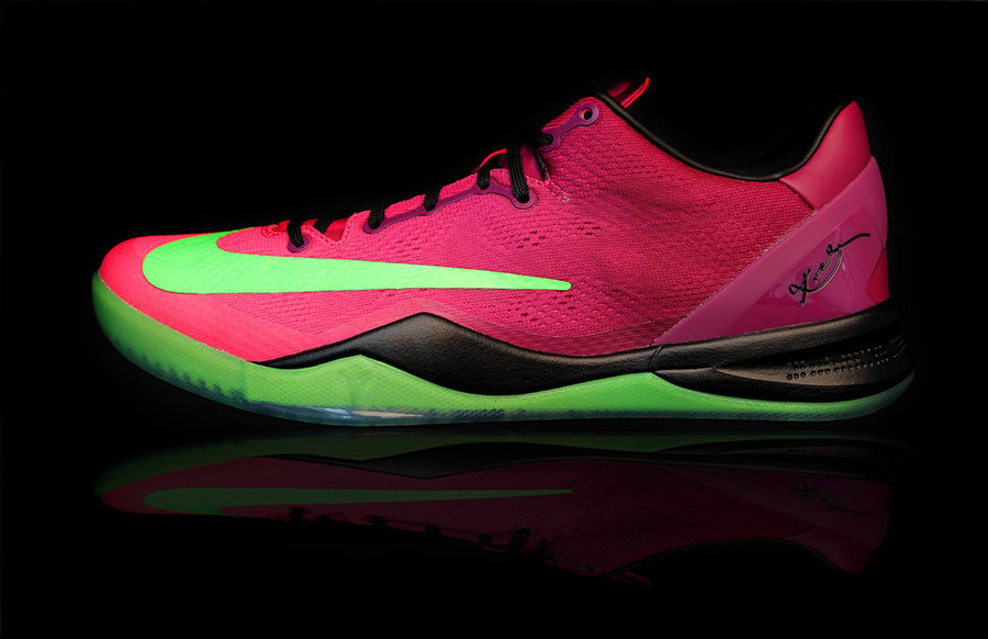 Кроссовки Nike Kobe 8 Mambacurial [Speed Pack]. 
