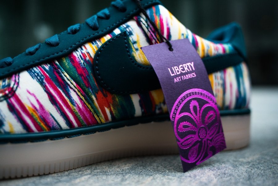 Дата релиза Liberty x Nike Air Force 1 Downtown.