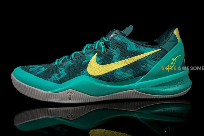Кроссовки Nike Kobe 8 [Green Yellow].